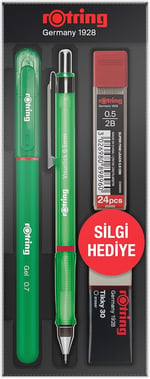 Rotring Visuclick Jel Okul Seti 0,7 mm - Turuncu