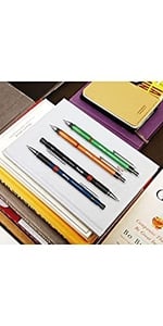 Rotring Visumax Versatil Uçlu Kalem, 0.7 mm, Lacivert - Bedenler: 0.5, 0.7