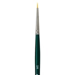 (Round, Size 00) - da Vinci Nova Series Watercolour Brush, Round Synthetic, Size 0 (1570-00) - Seçenekler: Ekstra Kısa Rötuş, Etiket/Liner, Eğik Kenar, Fan mikseri...
