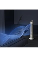 Rowenta VU7025 Silent Flow Effitech 8 Hız Kademeli 30 Watt Sessiz Kule Tipi Vantilatör