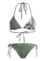 Roxy SD BE CL TIKI TRI REG TS SET Yeşil Kadın Bikini Yeşil M
