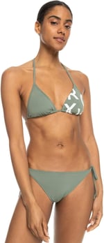 Roxy SD BE CL TIKI TRI REG TS SET Yeşil Kadın Bikini Yeşil M