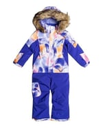 Roxy Sparrow Jumpsuit 2-7 Yaş Çocuk Kayak Tulumu-ERLTS03012 WBB1-BRIGHT WHITE PANSY PANSY RG 2Y