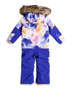 Roxy Sparrow Jumpsuit 2-7 Yaş Çocuk Kayak Tulumu-ERLTS03012 WBB1-BRIGHT WHITE PANSY PANSY RG 2Y