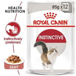 Royal Canin Instinctive Gravy Pouch Yaş Kedi Maması 85 gr x 12 Adet - Seçenekler: 12 x 85gr, 12 x 85gr (2 paketi), Instinctive 7+ Yaş...