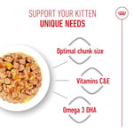 Royal Canin Kitten Jelly Pouch Yaş Mama, Yavru Kedi, 85 G x 12 Adet - Seçenekler: 1.02 kg (12 Count), 2.04 kg (24 Count), 0.4 kg, 2 kg, 4 kg...