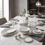Royal Canterbury Silver Pearl Yemek Takımı 72 Parça