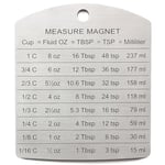 RSVP International Endurance Magnet Koleksiyonu Paslanmaz Çelik, Dönüşüm Mıknatısı, 4.125x3.5