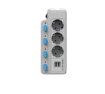 Rt-05 Termal Akım Korumalı 2500W 10 Amper 3 lü Priz 1.5 Metre Uzatma Kablosu Çoklu Priz 2 Usb Çocuk Korumalı