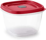 Rubbermaid 2030330 Easy Find Vented Lid Food Storage Containers, 7-Cup (3)