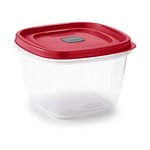 Rubbermaid 2030330 Easy Find Vented Lid Food Storage Containers, 7-Cup (3)