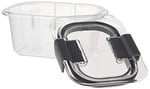 Rubbermaid Brilliance Gıda Saklama Kabı, Küçük, 1,3 Bardak, Şeffaf, 2'li Paket