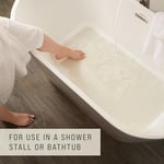 Rubbermaid Commercial Products - 1982729 Safti-Grip Banyo Paspası, 91,44 cm x 45,72 cm, Beyaz, Kaymaz Küvet için