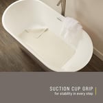 Rubbermaid Commercial Products - 1982729 Safti-Grip Banyo Paspası, 91,44 cm x 45,72 cm, Beyaz, Kaymaz Küvet için