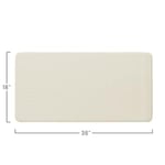 Rubbermaid Commercial Products - 1982729 Safti-Grip Banyo Paspası, 91,44 cm x 45,72 cm, Beyaz, Kaymaz Küvet için