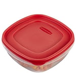 Rubbermaid Easy Find Lids Gıda Saklama Kabı, 4 Parça Set, Kırmızı (1787251)