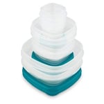 Rubbermaid Food Storage 38 Piece Set with Easy Find Lids, Teal