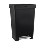 Rubbermaid Kapaklı Mutfak Çöp Kovası, 13 Galon, Siyah, Ev/Mutfak/Daire/Garaj için Çöp Kovası - Seçenekler: Adım, Premium Adım, YENİ Premium Adım Açma, Yeni Adım