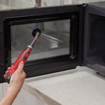 Rubbermaid Reveal Power Scrubber takılabilir ovma ve XL fırça başlığı, kablosuz, elektrikli, pille çalışan ovma fırçası, mutfak/ocak/tabak çanak çömlek/çatal bıçak takımı/cihazlar için ideal, 2 adet