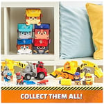 Rubble & Crew, Hareketli Parçalar ve Koleksiyonluk Aksiyon Figürü ile Rubble's Buldozer Oyuncak Kamyon, 3 Yaş ve Üzeri Çocuk Oyuncakları