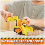 Rubble & Crew, Hareketli Parçalar ve Koleksiyonluk Aksiyon Figürü ile Rubble's Buldozer Oyuncak Kamyon, 3 Yaş ve Üzeri Çocuk Oyuncakları
