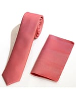 Ruben Cardin Ruben Cardin 1.Kalite Özel Desenli Pembe Kravat Mendil Seti pembe Tek Ebat pembe Tek Ebat ars-341