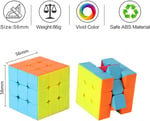 Rubik Zeka Sabır Küpü Neon Renkler 3 X 3 X 3