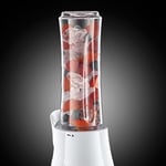 Russell Hobbs 21350 - 56 Blender Mix Smoothie Yapıcı, 0,4 PS Güçlü Motor (300 Watt, 24.000 dev/dak), İki Adet BPA İçermeyen Şişe Dahil, Paslanmaz Çelik Bıçaklı, 0,6