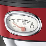 Russell Hobbs 21700-56 Retro Ribbon Filtre Kahve Makinesi Kırmızı, 10 Fincana Kadar, 1.25 L Cam Sürahi, Retro Tasarım, Demleme ve Isıtma Ekranı, Otomatik Kapanma, Isıtma Plakası, 1000W