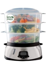 RUSSELL HOBBS 23560-56 Maxicook 3 Katmanlı Dijital Buharlı Pişirici