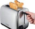 Russell Hobbs 24080-56 İki Dilimli Ekmek Kızartma Makinesi Macera-24080-56, Gümüş