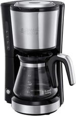 Russell Hobbs 24210-56 Mini Kahve Makinesi, Kompakt, 650 Watt, 5 Fincana Kadar, Paslanmaz Çelik, 0,6 Litre - Seçenekler: Kahve Makinesi, Mini su ısıtıcısı, Mini cam su ısıtıcısı