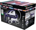 Russell Hobbs 24440-56 Steam Power Ütü, 2600W, 3 Buhar Ayarı, 4.5 Bar Basınç, 100 G/Dk'ya Kadar Değişken Buhar, 1.3L Su Haznesi, Kireç Koruması, Mor
