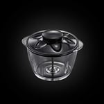 Russell Hobbs 24660-56 Mini Doğrayıcı Desire, Tek Elle Kontrol Düğmesi, Kapak Dahil 500 Ml Cam Kap, Sebze Doğrayıcı, Elektrikli Karıştırıcı, Sebzeler, Meyveler ve Etler İçin, Kırmızı