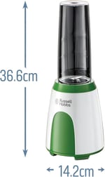 Russell Hobbs 25160-56 Explore Mix&Go Cool Blender, Beyaz/Yeşil