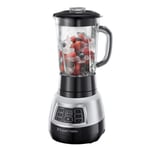 Russell Hobbs 25720-56 Velocity Pro 1000 W Blender, Cam (7 Ayar: 3 Hız Kademesi + IceCrush + Smoothie, İçecek ve Çorbalar İçin 3 Program) 1,5 L Kapasite