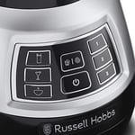 Russell Hobbs 25720-56 Velocity Pro 1000 W Blender, Cam (7 Ayar: 3 Hız Kademesi + IceCrush + Smoothie, İçecek ve Çorbalar İçin 3 Program) 1,5 L Kapasite