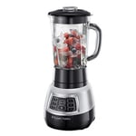 Russell Hobbs 25720-56 Velocity Pro 1000 W Blender, Cam (7 Ayar: 3 Hız Kademesi + IceCrush + Smoothie, İçecek ve Çorbalar İçin 3 Program) 1,5 L Kapasite