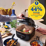 Russell Hobbs 26520-56 SatisFry Sıcak Hava Fritözü XL 5,5 L Multi [AirFryer & Grill & Multi-Cooker] (Bulaşık Makinesinde Yıkanabilir, Üstten ve Alttan Isıtmalı, Yavaş Pişirici, Fırınlama)