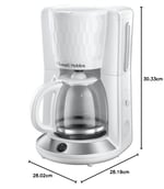 Russell Hobbs 27010-56 kahve makinesi yarı otomatik kahve makinesi 1,25 l