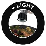 Russell Hobbs 28010-56 Tuz ve Karabiber Öğütücü Seti, Elektirikli, Seramik Öğütücü, İnce ve İri Ayarlanabilir Öğütme Seviyesi, LED Aydınlatma, Pille Çalıştırma, Baharat Öğütücü, Siyah