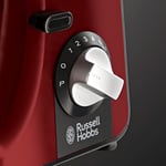 Russell Hobbs Desire 23480-56 Mutfak Robotu, Planet Karıştırma Sistemli, Darbe Fonksiyonu, Dönebilir Karıştırma Kolu, Kırmızı, Kırmızı/Siyah