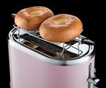 Russell Hobbs Ekmek Kızartma Makinesi Bubble Pembe, 2 Ekstra Geniş Tost Yuvası, Sandviç Eki, 6 Ayarlanabilir Kızartma Seviyesi + Buz Çözme ve Isıtma Fonksiyonu, Hızlı Kızartma Teknolojisi, 930W, 25081