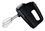 Russell Hobbs El mikseri mat siyah (5 hız kademesi artı turbo fonksiyonu, bulaşık makinesinde yıkanabilir 2 çırpma teli ve 2 yoğurma ka - Seçenekler: El mikseri, tek, Blender, Tek, Entsafter Weixdf...