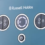 Russell Hobbs Espresso Makinesi Distinctions Paslanmaz Çelik Okyanus Mavisi (15 Bar, 1 ve 2 Bardak Takma, ESE Pedleri, Otomatik Dozajlama ve Man.Seçeneği, Sıcak Su ve Süt Köpüğü için Buhar Nozulu)
