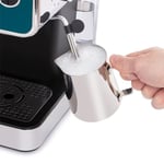Russell Hobbs Espresso Makinesi Distinctions Paslanmaz Çelik Okyanus Mavisi (15 Bar, 1 ve 2 Bardak Takma, ESE Pedleri, Otomatik Dozajlama ve Man.Seçeneği, Sıcak Su ve Süt Köpüğü için Buhar Nozulu)
