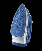 Russell Hobbs Light & Easy buharlı ütü, seramik-Buegelsohle, ekstra-şok buhar çıkışı:, 2400 W Mavi 24830-56