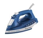 Russell Hobbs Light & Easy buharlı ütü, seramik-Buegelsohle, ekstra-şok buhar çıkışı:, 2400 W Mavi 24830-56