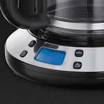 Russell Hobbs Remington 24033-56 Kahve Makinesi Colours+ Creme (Maks. 10 Fincan, 1,25 l Cam Sürahi, Sıcak Tutma Plakası, 1100 W)