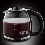 Russell Hobbs Remington 24033-56 Kahve Makinesi Colours+ Creme (Maks. 10 Fincan, 1,25 l Cam Sürahi, Sıcak Tutma Plakası, 1100 W)